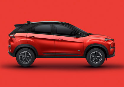TATA Nexon Tectonic Blue Colour Variant