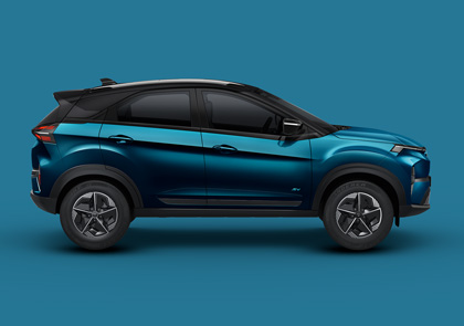 TATA Nexon Tectonic Blue Colour Variant